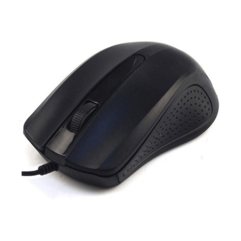 Mouse Usb Fio C3tech Ms-20bk 3 Botões Preto Pc Notebook