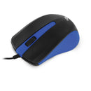 Mouse Usb Fio C3tech Ms-20bl 3 Botões Azul Pc Notebook