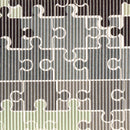 Tapete de Cozinha Antiderrapante Estampado Jogo de 3 Peças