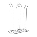 SUPORTE PORTA COPOS DESCARTÁVEIS DUPLO 200ml - CROMADO