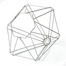 Decoração em Aramado Formato Diamante Grande Cromado