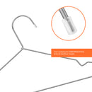 Cabide Tintureiro com Cava Cromado Kit com 12 unidades