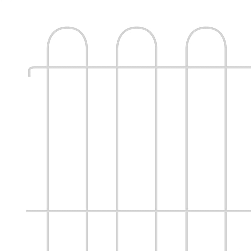Cercado Pet em Aço – Kit com 8 Grades 60,5x55cm, Modular e Fácil de Montar, Pintura Eletrostática