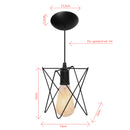 Kit com 3 Luminárias Pendente Estrela – Aramado, Bivolt, 1m Fio