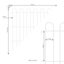 Cercado Pet em Aço – Kit com 4 Telas 60,5x55cm, Montagem Rápida e Modular, Pintura Eletrostática