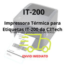 Impressora Térmica Para Etiqueta It-200 C3tech