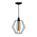 Lustre Pendente Aramado América Preto